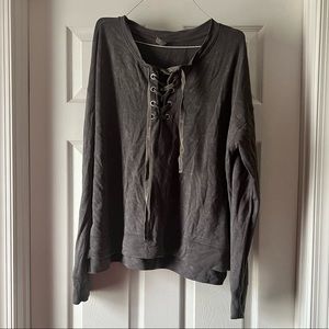 Bleach Wash Sweatshirt